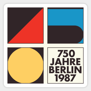 750 Jahre Berlin 1987 / Berlin 750 Years 1987 Magnet